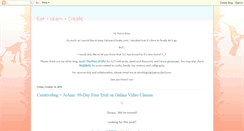 Desktop Screenshot of eatlearncreate.com